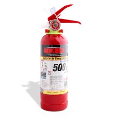 Extintor de emergencia recargable 500 g