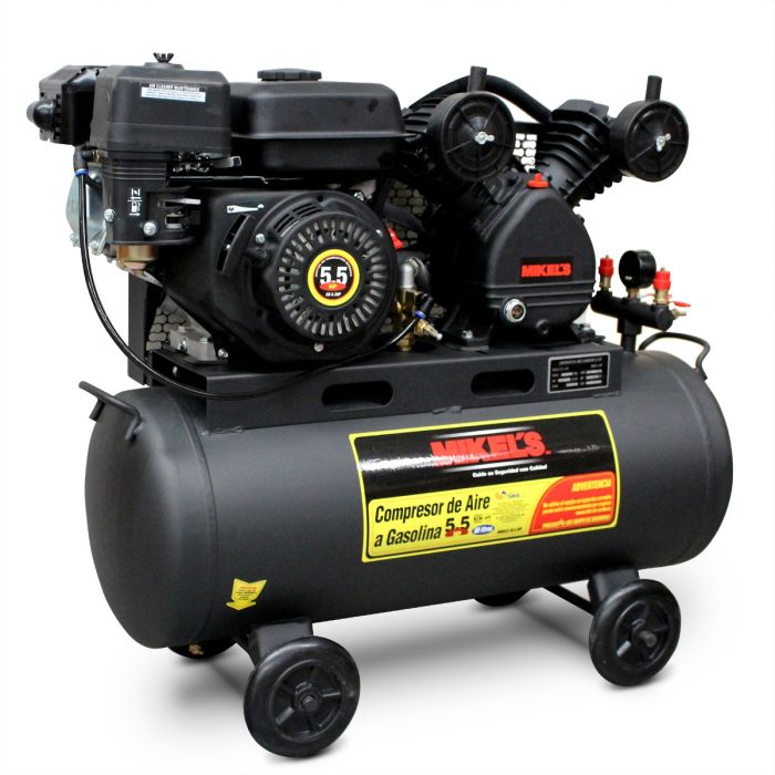 Compra Compresor de aire 5.5 HP Motor a Gasolina (60 lts) en Mikels